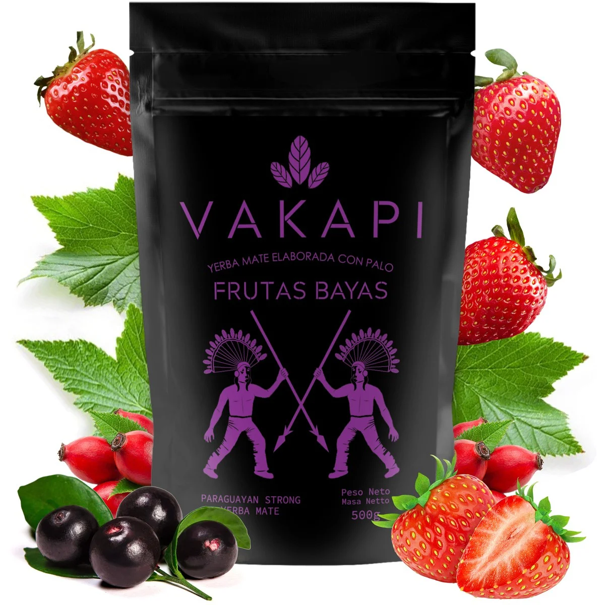 Yerba Mate Vakapi Frutas Bayas